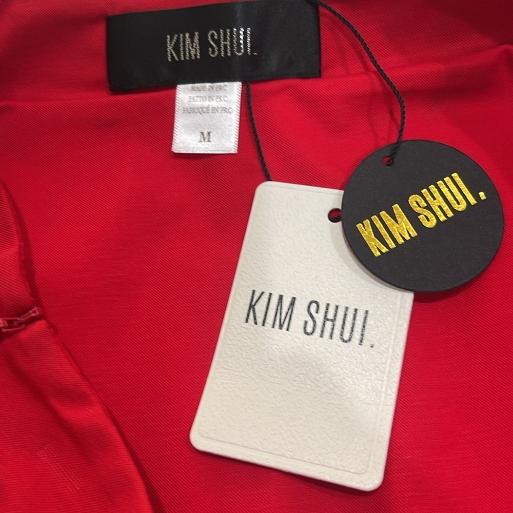 NWT Kim Shui Mini Skort With Pleats SZ M Red - Picture 5 of 8